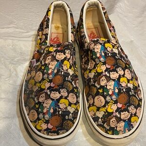 Vans Multicolor Cartoon Print Sneakers